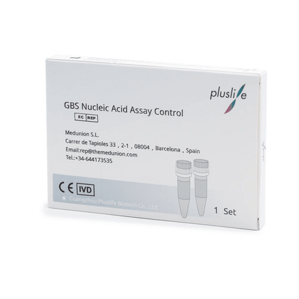 Pluslife GBS (Strep B) Nukleinsäure PCR Kontrollkit | Packung (1 Paar)