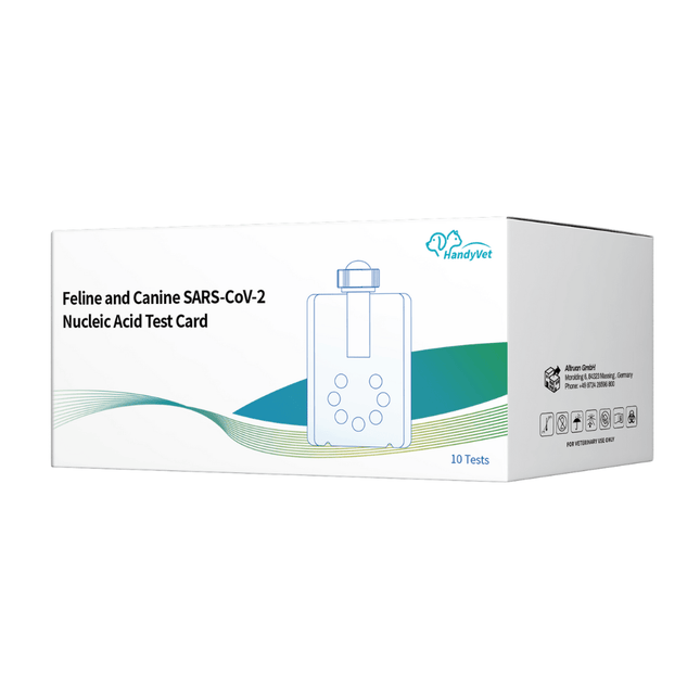 Handyvet SARS-CoV-2 PCR-Testkits für die Veterinärmedizin | Packung (10 Tests)