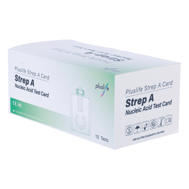Pluslife PCR Streptokokken A Testkit (10 Tests) | Packung (10 Tests)