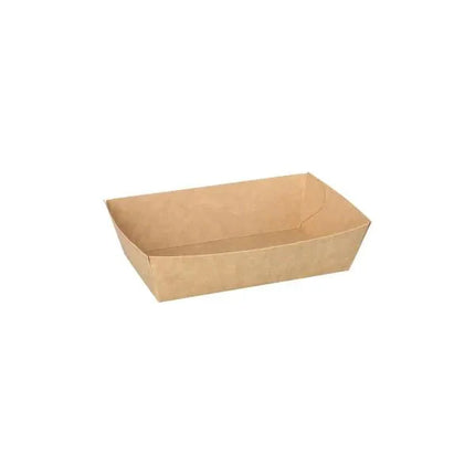 PAPSTAR 50 Snacktrays, Pappe "pure" - braun
