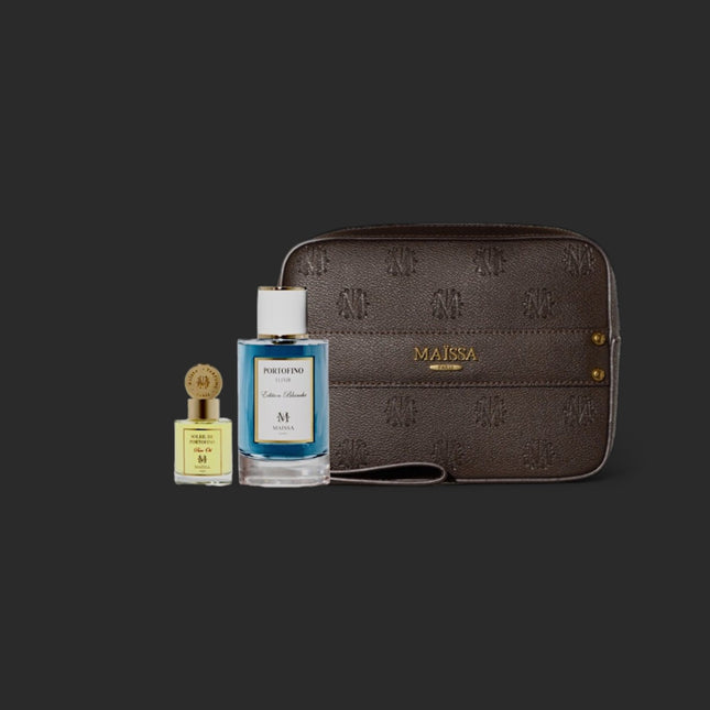 Maissa Soleil de Portofino SET 100ml EDP+15ml Pure Oil+ Tasche