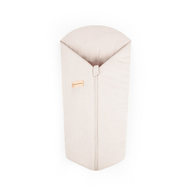 Pucksack Musselin mitwachsend - Ganzjahresschlafsack wärmend & atmungsaktiv