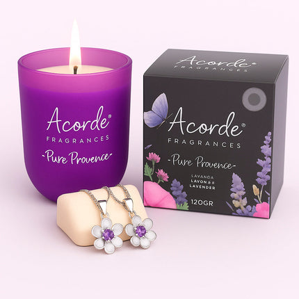 Secret Candle - Die Duftkerze mit 925er Silberschmuck - Mini Surprise Candle