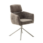 Braun / Edelstahl gebürstet