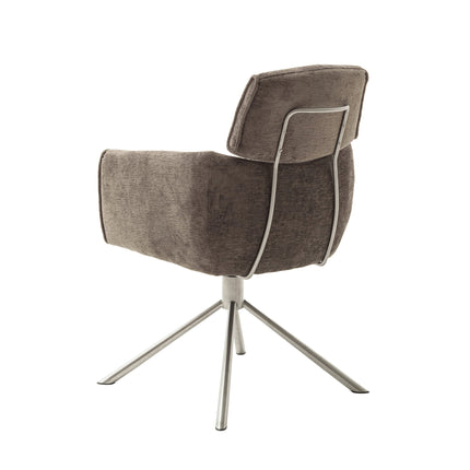 QUEBEC 4-Fuß Stuhl mit Armlehnen & Griff - 2er Set