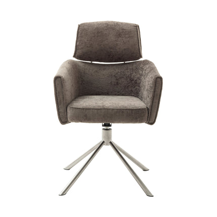 QUEBEC 4-Fuß Stuhl mit Armlehnen & Griff - 2er Set