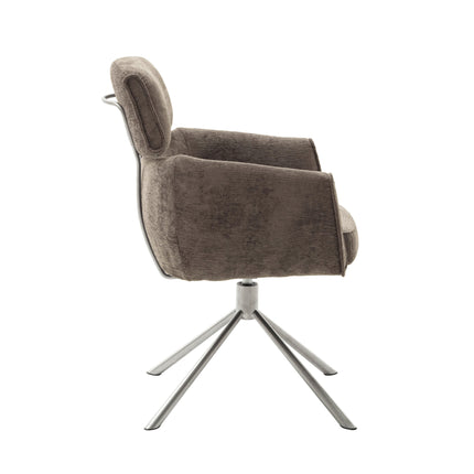 QUEBEC 4-Fuß Stuhl mit Armlehnen & Griff - 2er Set