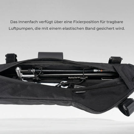 Qunature Fahrrad Rahmentasche Fahrradtasche wasserdichte mit Außentasche und Trinksystemöffnung