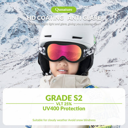 Qunature Jugend Skibrille für Kinder & Eltern