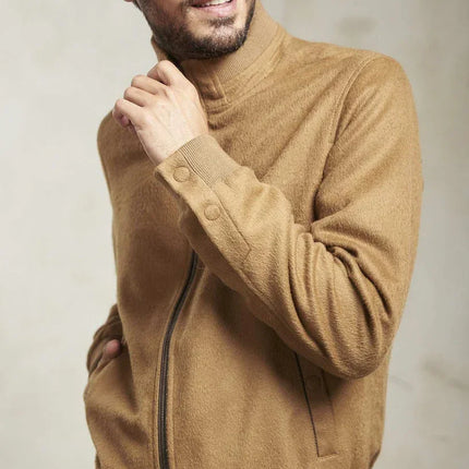 KUNA | Bomberjacke NADRIAN aus Alpaka-Wolle – Essentials für Herren