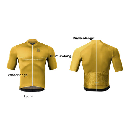 ROAD TO SKY Herren Kurzarm-Radtrikot Jersey für MTB & Rennrad