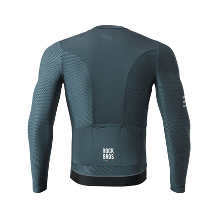 ROAD TO SKY Herren Langarm-Radtrikot Jersey für MTB & Rennrad