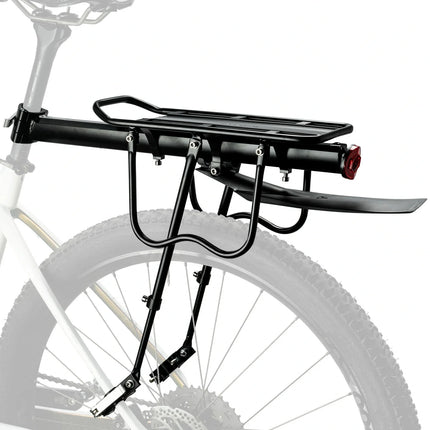 ROCKBROS Fahrrad Gepäckträger mit Reflektor und Schutzblech Aluminiumlegierung