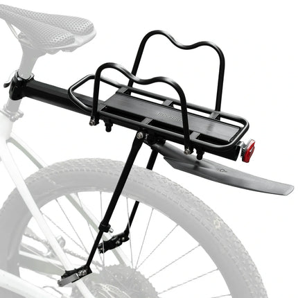 ROCKBROS Fahrrad Gepäckträger mit Reflektor und Schutzblech Aluminiumlegierung