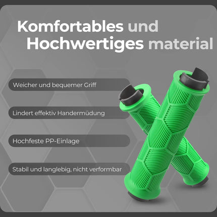 Fahrrad Lenkergriffe Doppelverschluss für 22,2mm Lenke