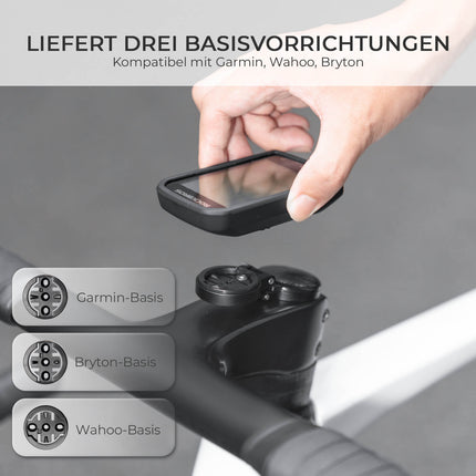 Fahrradcomputer Halterung Kompatibel mit Garmin/Wahoo/Bryton