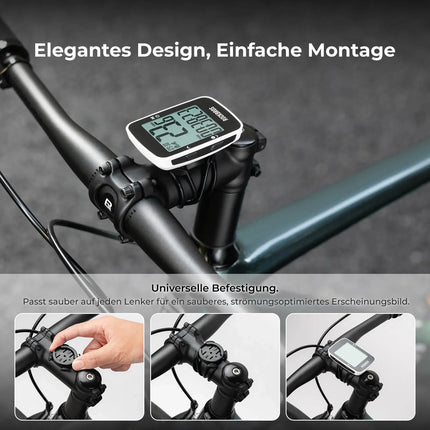 ROCKBROS Fahrradcomputer Kabellos R1