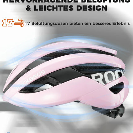 ROCKBROS Fahrradhelm Sport Mountainbike Schutzhelm Atmungsaktiv 54-58cm
