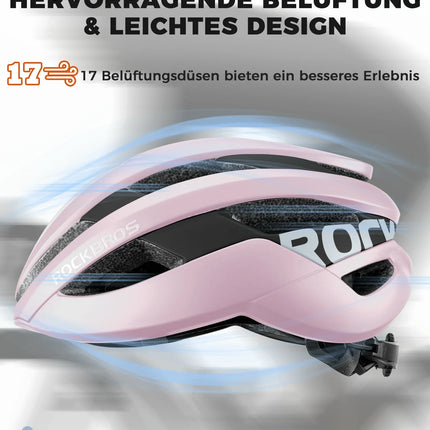 ROCKBROS Fahrradhelm Sport Mountainbike Schutzhelm Atmungsaktiv 54-58cm