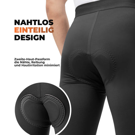 ROCKBROS Fahrradhose Lange Radlerhose Gepolstert Atmungsaktiv Herren