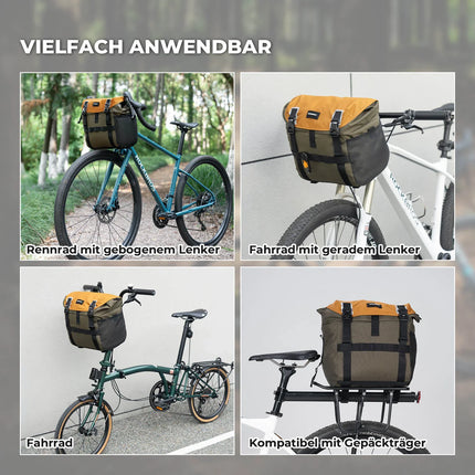 Fahrradtasche Lenkertasche 13,5–24 L