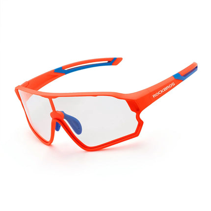 ROCKBROS Kinder Fahrradbrille UV400-Schutz Selbsttönend Sonnenbrille