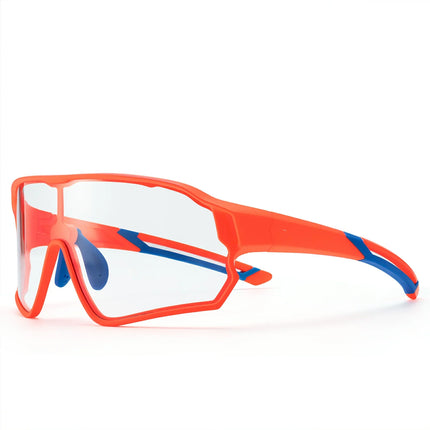 ROCKBROS Kinder Fahrradbrille UV400-Schutz Selbsttönend Sonnenbrille