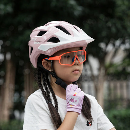 ROCKBROS Kinder Fahrradbrille UV400-Schutz Selbsttönend Sonnenbrille