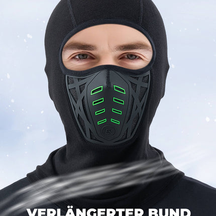 ROCKBROS Multifunktions Balasthaube Winddicht & Staubsicher Atmungsaktiv mit Nackenschutz