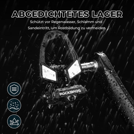 ROCKBROS SPD Fahrradpedale mit Einstellbarer Spannung