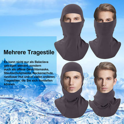 ROCKBROS Sturmhaube 2er Set Herbst Winter Balaclava für Outdoorsports Unisex
