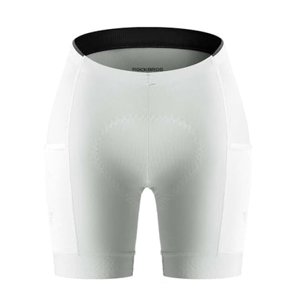 TVI Radlerhose Damen Gepolstert mit Tasche Atmungsaktive