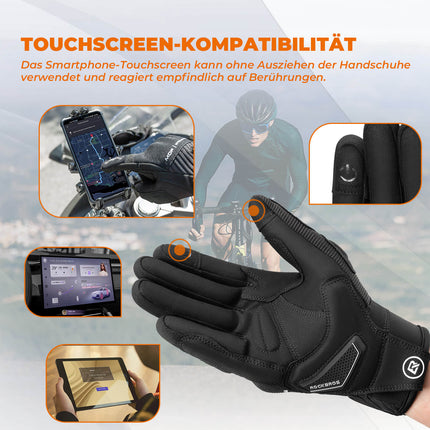 ROCKBROS Motorradhandschuhe Atmungsaktiv Handschuhe Touchscreen