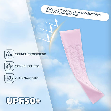ROCKBROS Armlinge Arm Sleeve Sonnenschutz Kühles Gefühl Schnell Trocknend