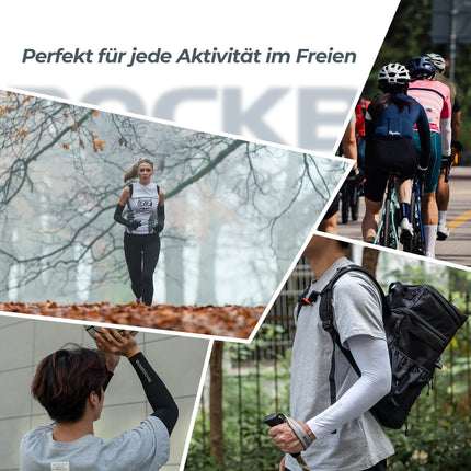 ROCKBROS Armlinge Arm Sleeve Sonnenschutz Kühles Gefühl Schnell Trocknend