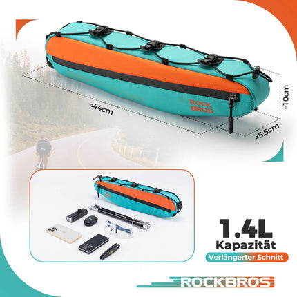 Fahrrad Rahmentasche Dreiecktasche 44cm 1,4L