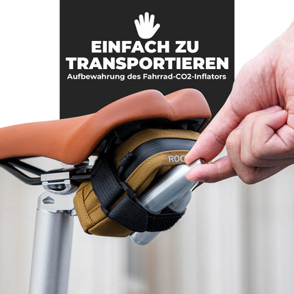 ROCKBROS Fahrrad Satteltasche Kompakte Aufbewahrungstasche Rennrad MTB