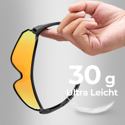 Federleichte Polarisierte Fahrradbrille (UV400)