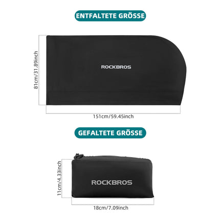 ROCKBROS Fahrradgarage Wasserdichte Transporttasche Reiselagerung für Fahrräder