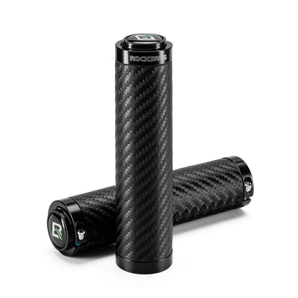ROCKBROS Fahrradgriffe Kohlenstoffmuster Lenkergriffe Rutschfest 22,2mm