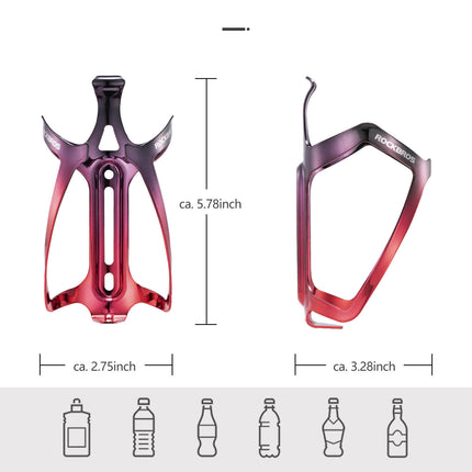 ROCKBROS Flaschenhalter Fahrrad Getränkehalter Leichtgewicht 30g