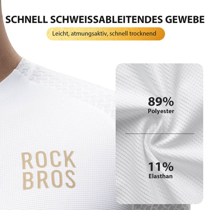 Herren Kurzarm Hochleistungs-Radtrikot Jersey für MTB & Rennrad