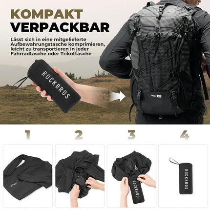 Herren Leichte Fahrradjacke Atmungsaktiv Frühling