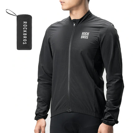 Herren Leichte Fahrradjacke Atmungsaktiv Frühling