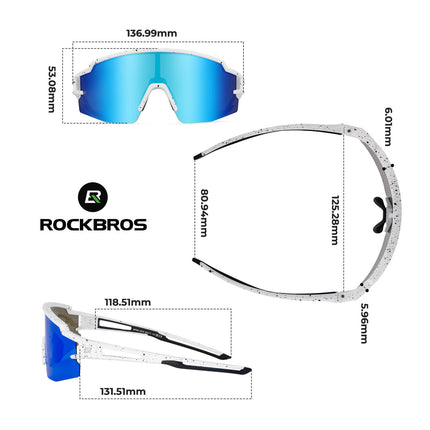 Polarisierte Sport- und Fahrradbrille für Kinder