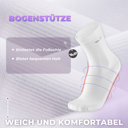 ROCKBROS TVI Damen Sportsocken Atmungsaktive Fahrradsocken Sommer