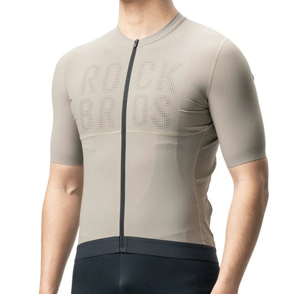 Radtrikot Kurzarm Herren, Atmungsaktives schnelltrocknendes Rennrad Trikot