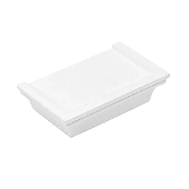 Wandregal weiß Landhaus Bücherregal 15-61 cm Wandboard Hängeregal Schweberegal