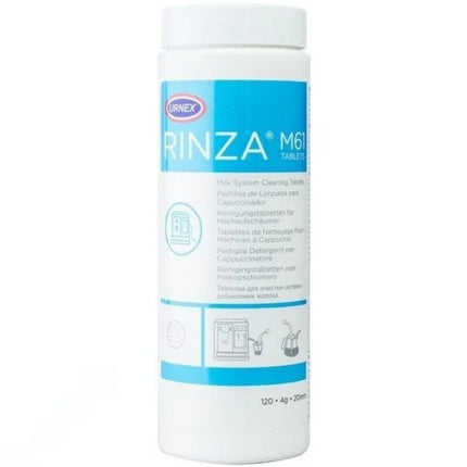 Urnex Rinza Espresso Machine Cleaning Solution – Tablets & Liquid Variants