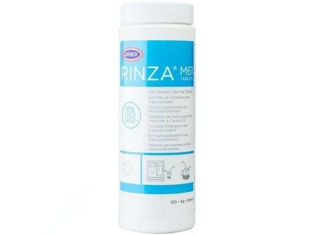 Urnex Rinza Espresso Machine Cleaning Solution – Tablets & Liquid Variants